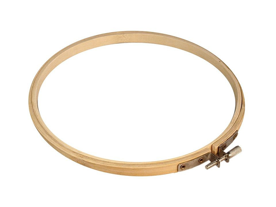 Bambusový vyšívací kruh, průměr 15 cm