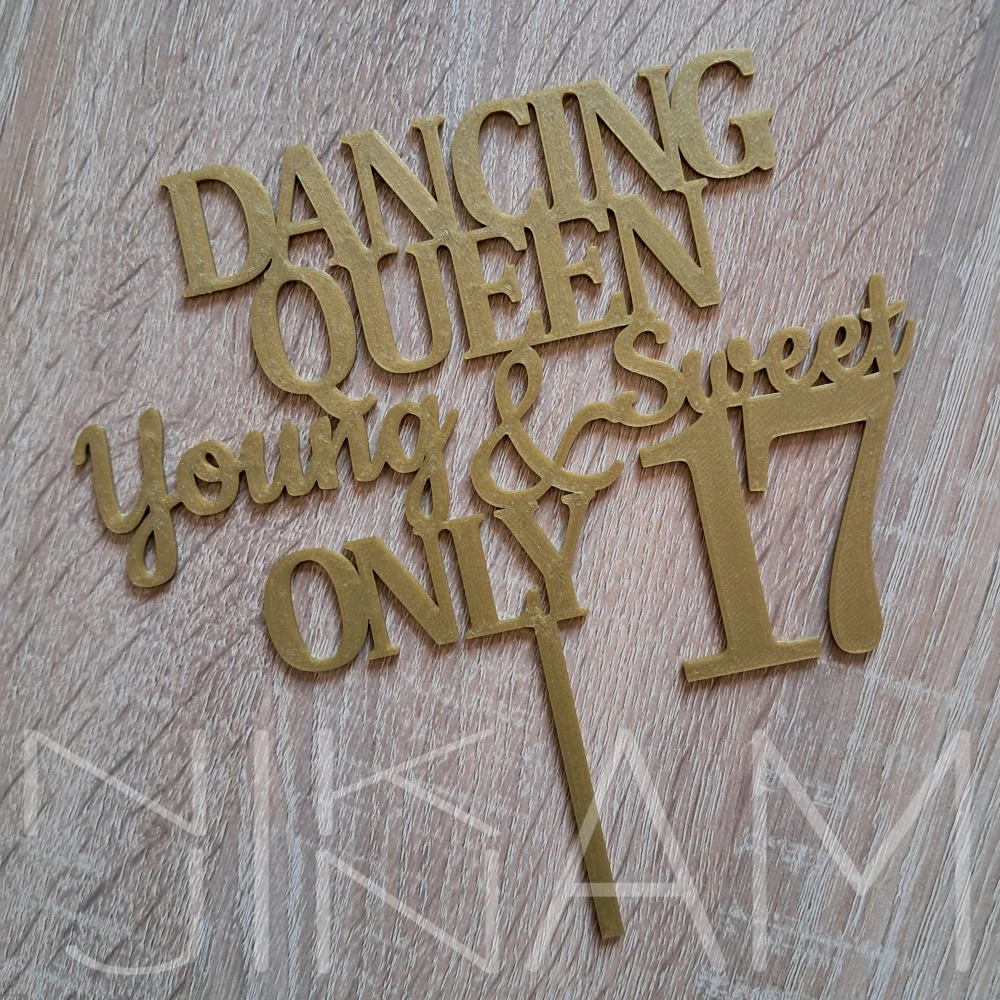 Dortový zápich Dancing queen