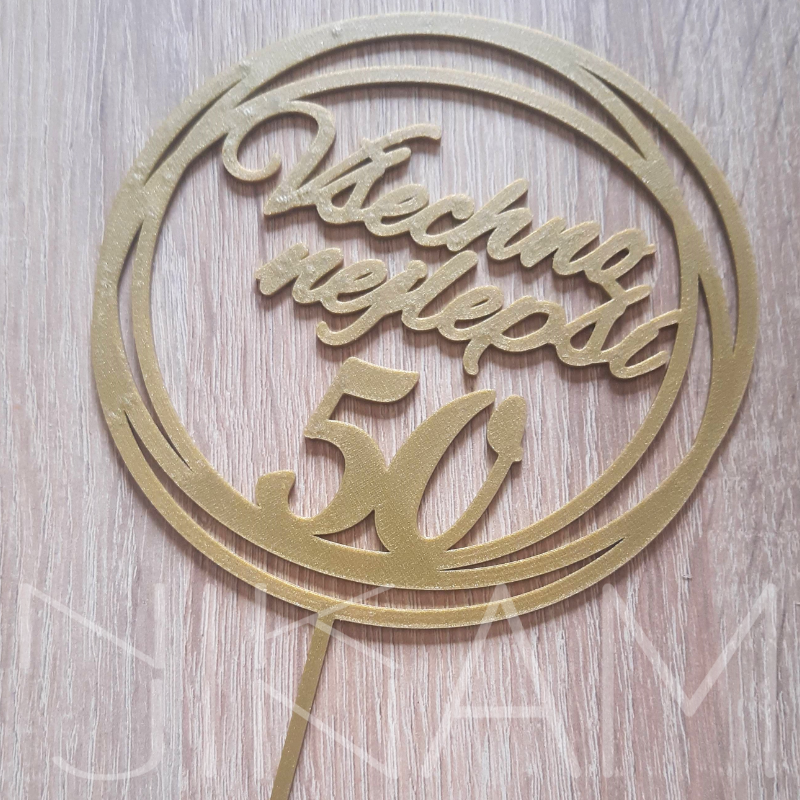 Všechno nejlepší a číslice v kruhu