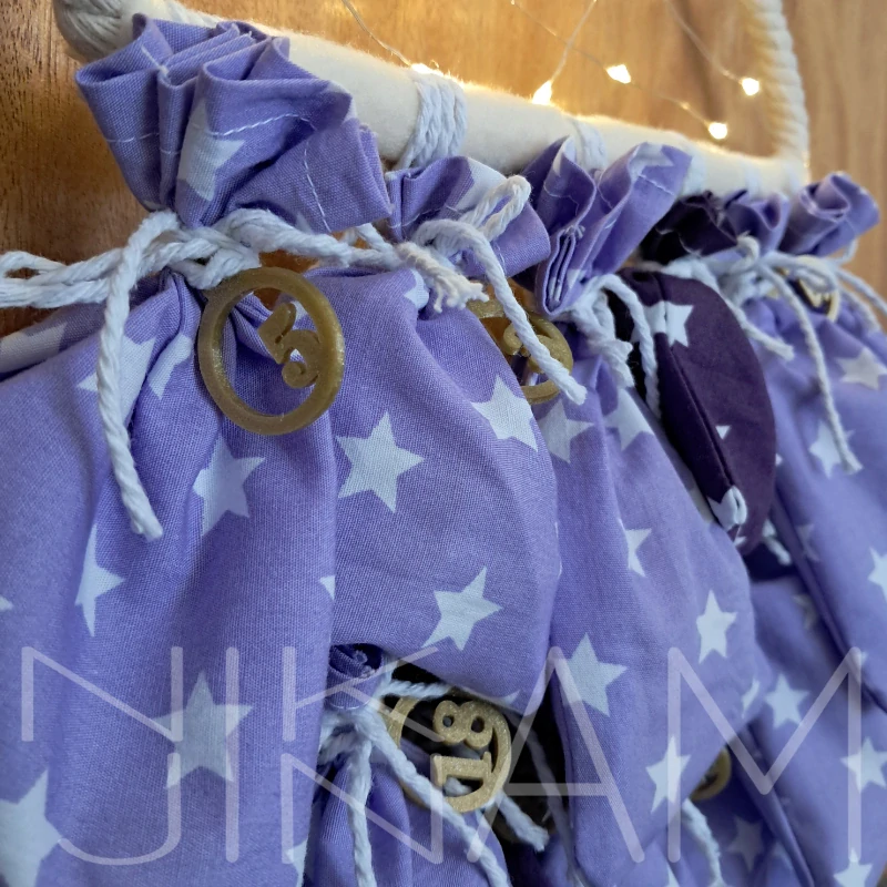 Sada čísel pro výrobu adventního kalendáře