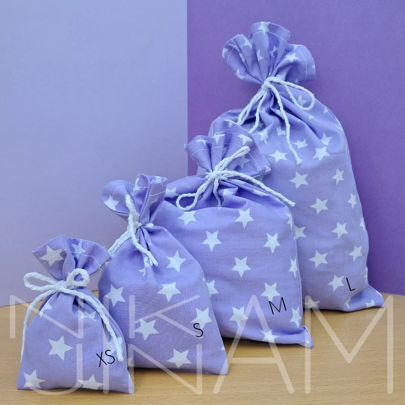 Dárkový sáček, různé barvy, velikost M