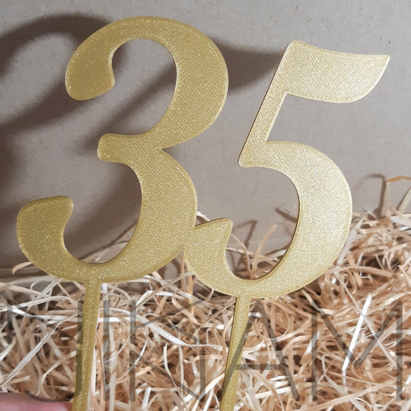 Číslice 10cm, písmo 1