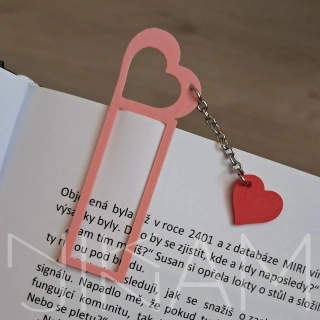 Záložka do knihy Srdce 2